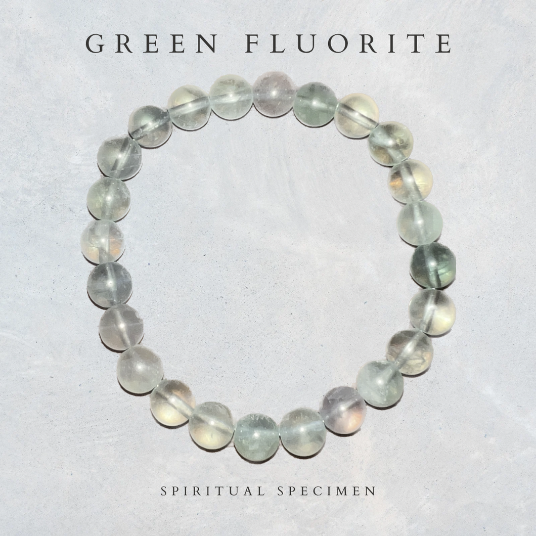 Green Fluorite Meditation Bracelet