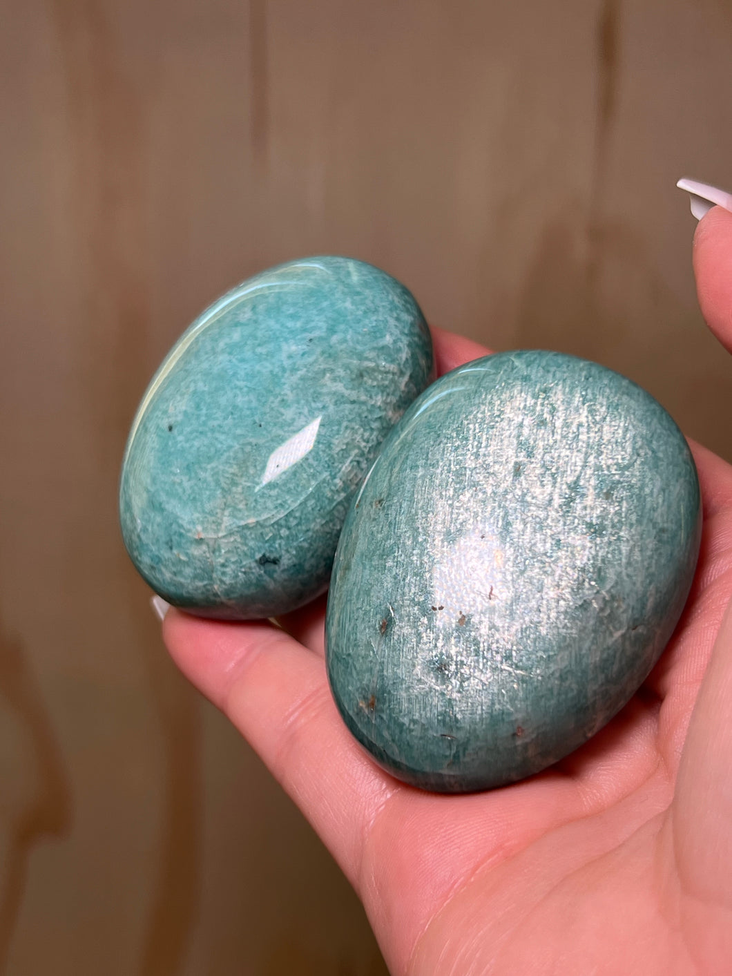 Amazonite Meditation Pair