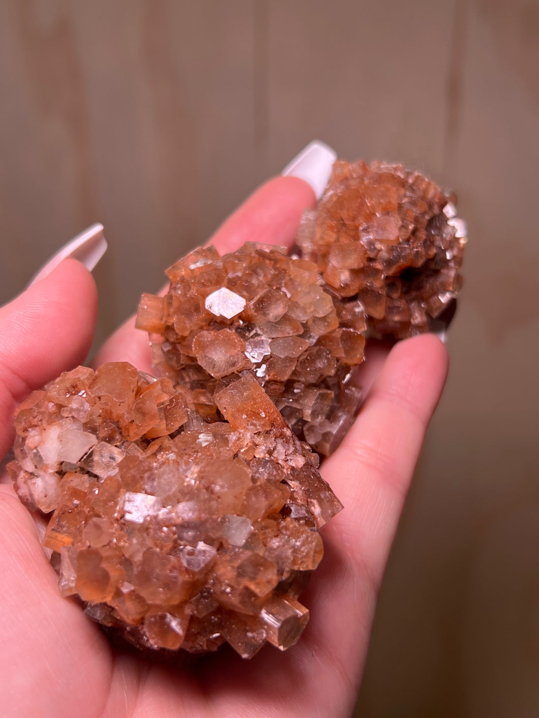 Aragonite Clusters