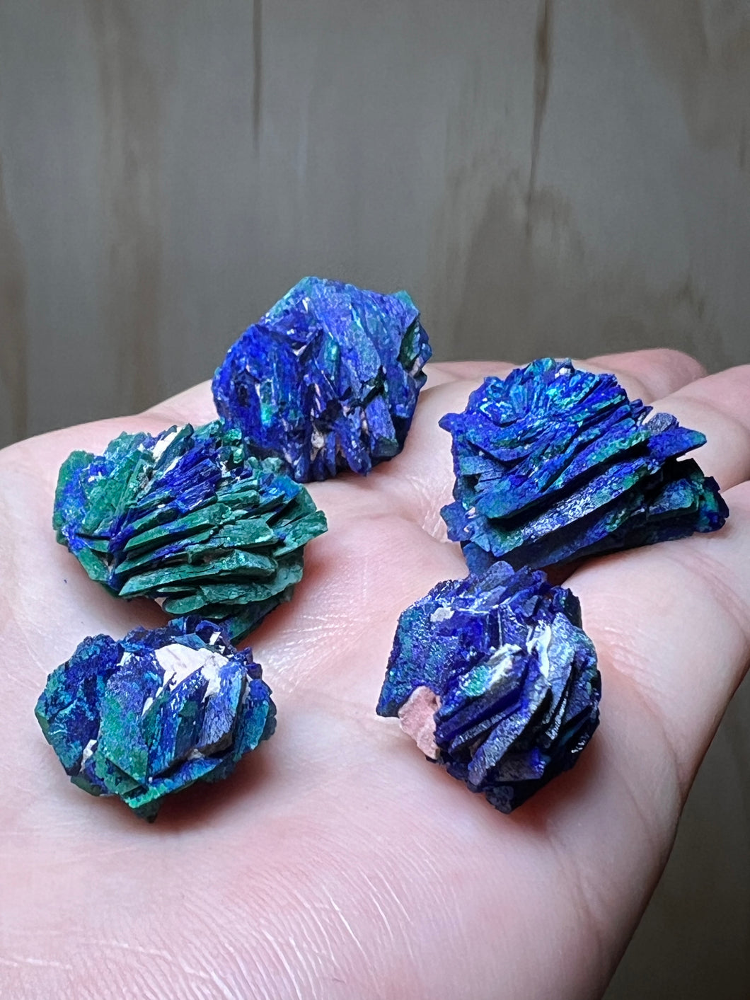 Azurite Malachite Rose