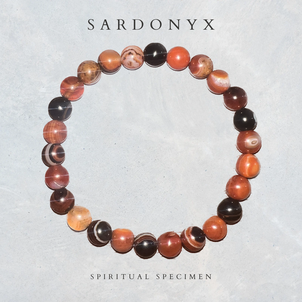 Sardonyx Meditation Bracelet