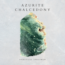 Load image into Gallery viewer, Azurite Chalcedony Tower
