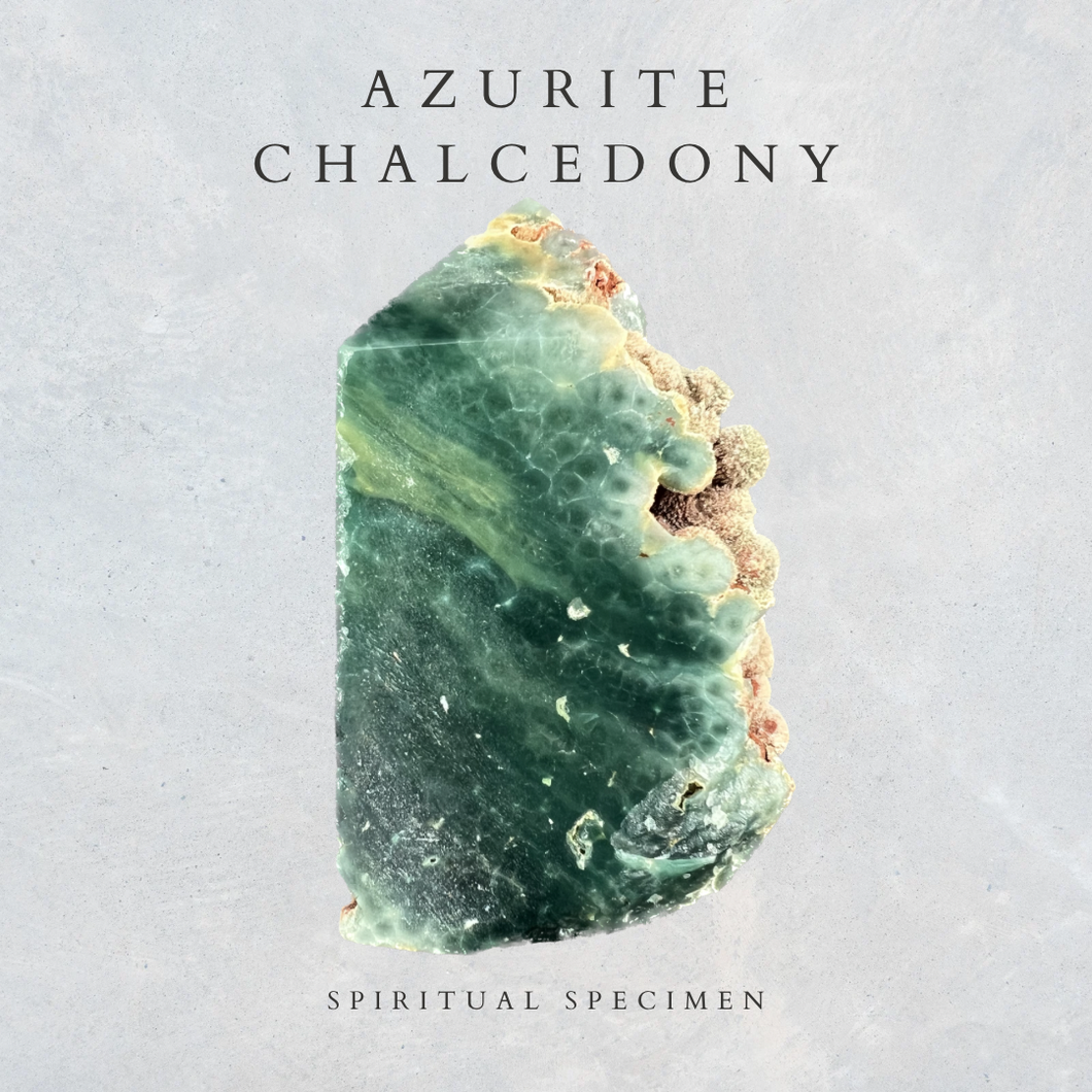 Azurite Chalcedony Tower