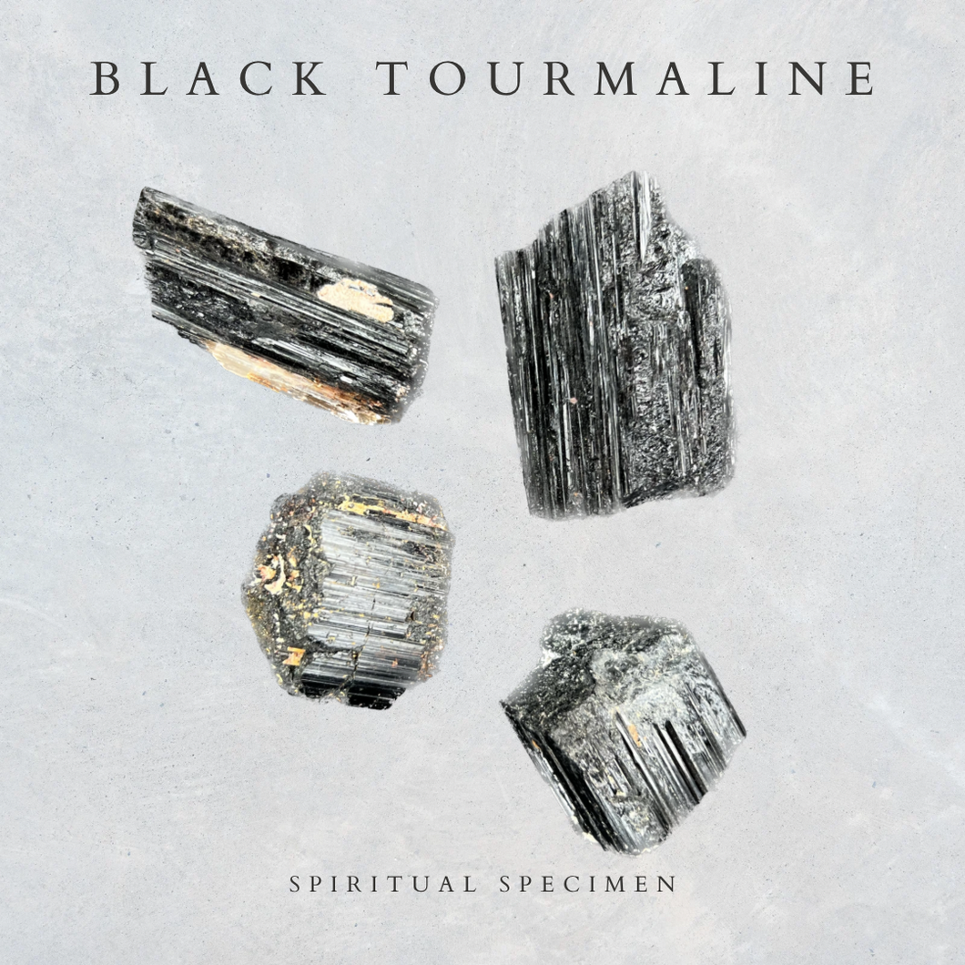 Raw Black Tourmaline