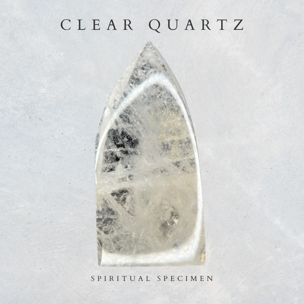 Clear Quartz Flame