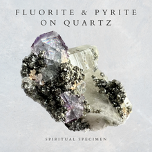 Load image into Gallery viewer, Fluorite, Pyrite &amp; Quartz
