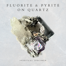 Load image into Gallery viewer, Fluorite, Pyrite &amp; Quartz
