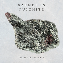 Load image into Gallery viewer, Garnet in Fuschite
