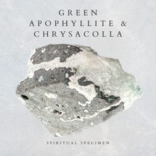 Load image into Gallery viewer, Green Apophyllite &amp; Chrysocolla
