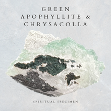 Load image into Gallery viewer, Green Apophyllite &amp; Chrysocolla
