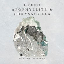 Load image into Gallery viewer, Green Apophyllite &amp; Chrysocolla
