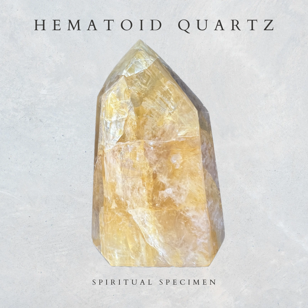 Hematoid Quartz Tower