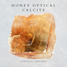 Load image into Gallery viewer, Honey Optical Calcite
