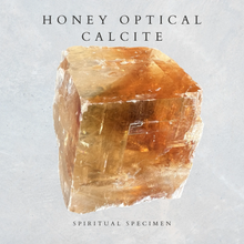 Load image into Gallery viewer, Honey Optical Calcite
