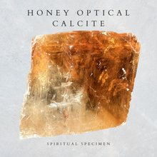 Load image into Gallery viewer, Honey Optical Calcite
