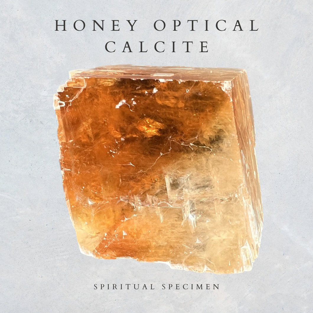 Honey Optical Calcite