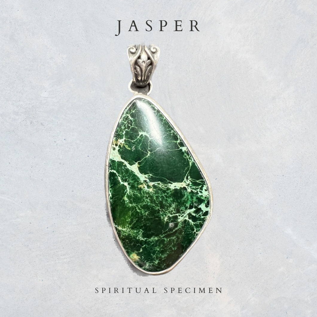 Green Jasper Pendant