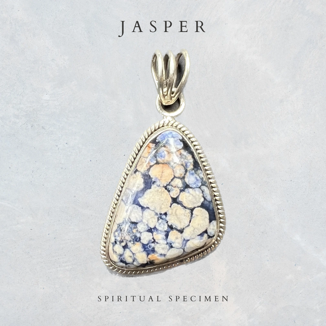 Blue Jasper Pendant