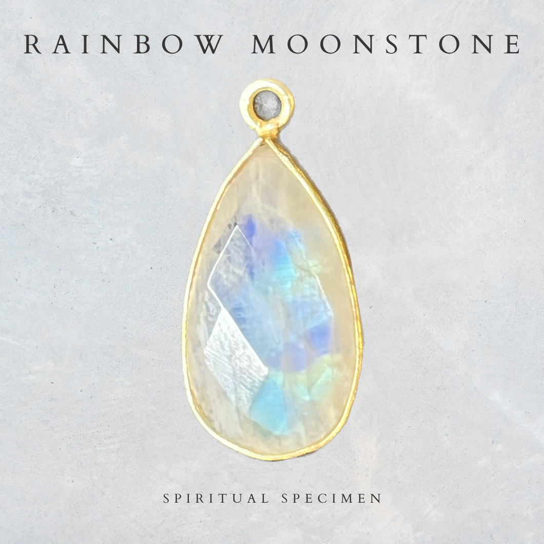 Rainbow Moonstone Pendant