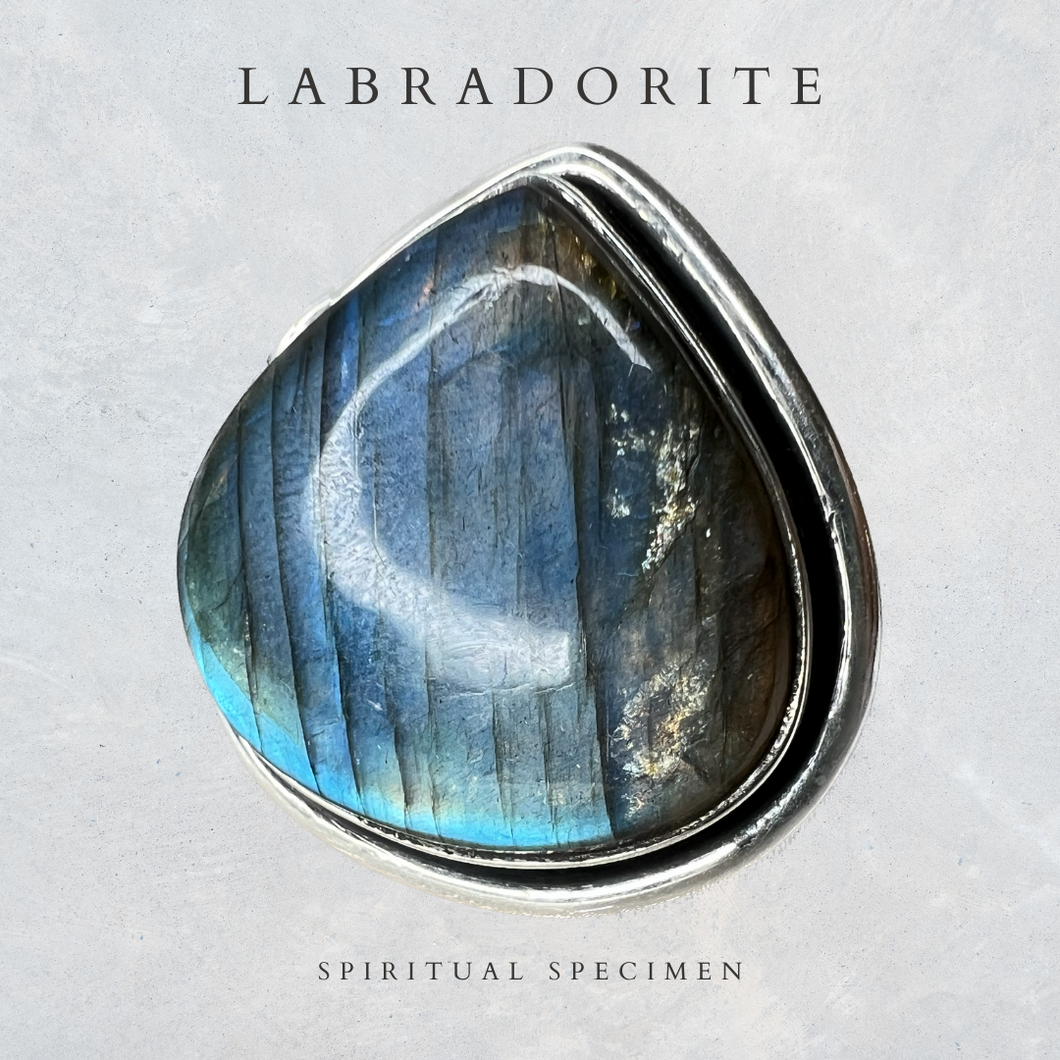 Labradorite Ring - 6.5