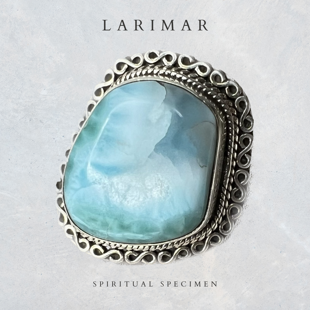 Larimar Ring - 7.5