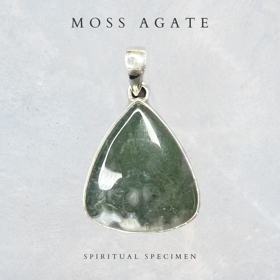 Moss Agate Pendant