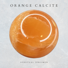 Load image into Gallery viewer, Orange Calcite Sphere
