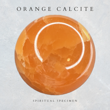 Load image into Gallery viewer, Orange Calcite Sphere
