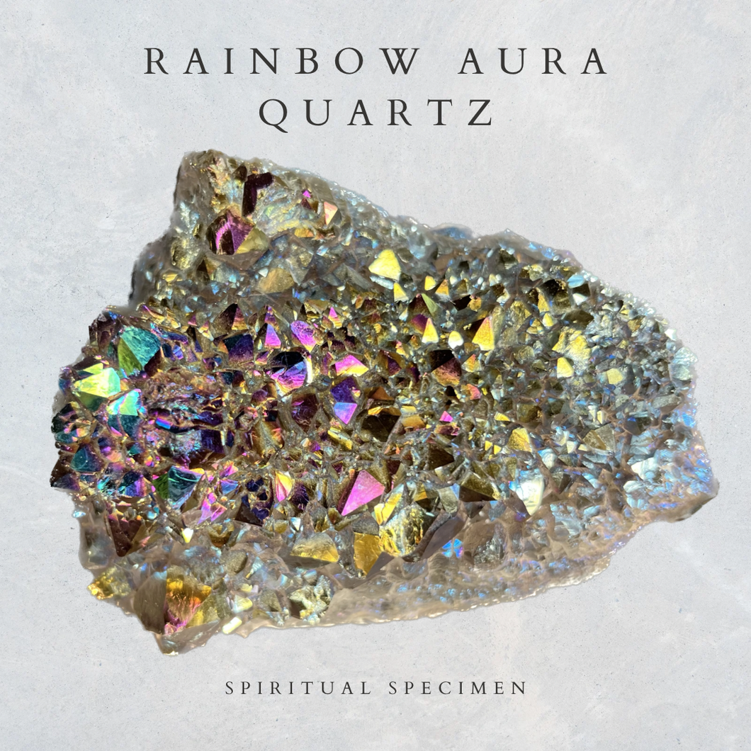 Rainbow Aura Quartz