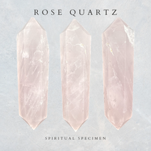 Load image into Gallery viewer, Rose Quartz Double Termination
