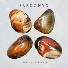 Load image into Gallery viewer, Sardonyx Palm Stones
