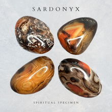 Load image into Gallery viewer, Sardonyx Palm Stones
