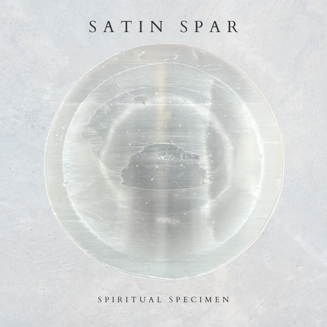 Satin Spar Bowl