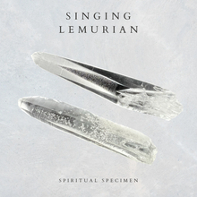 Load image into Gallery viewer, Singing Lemurian Quartz Set
