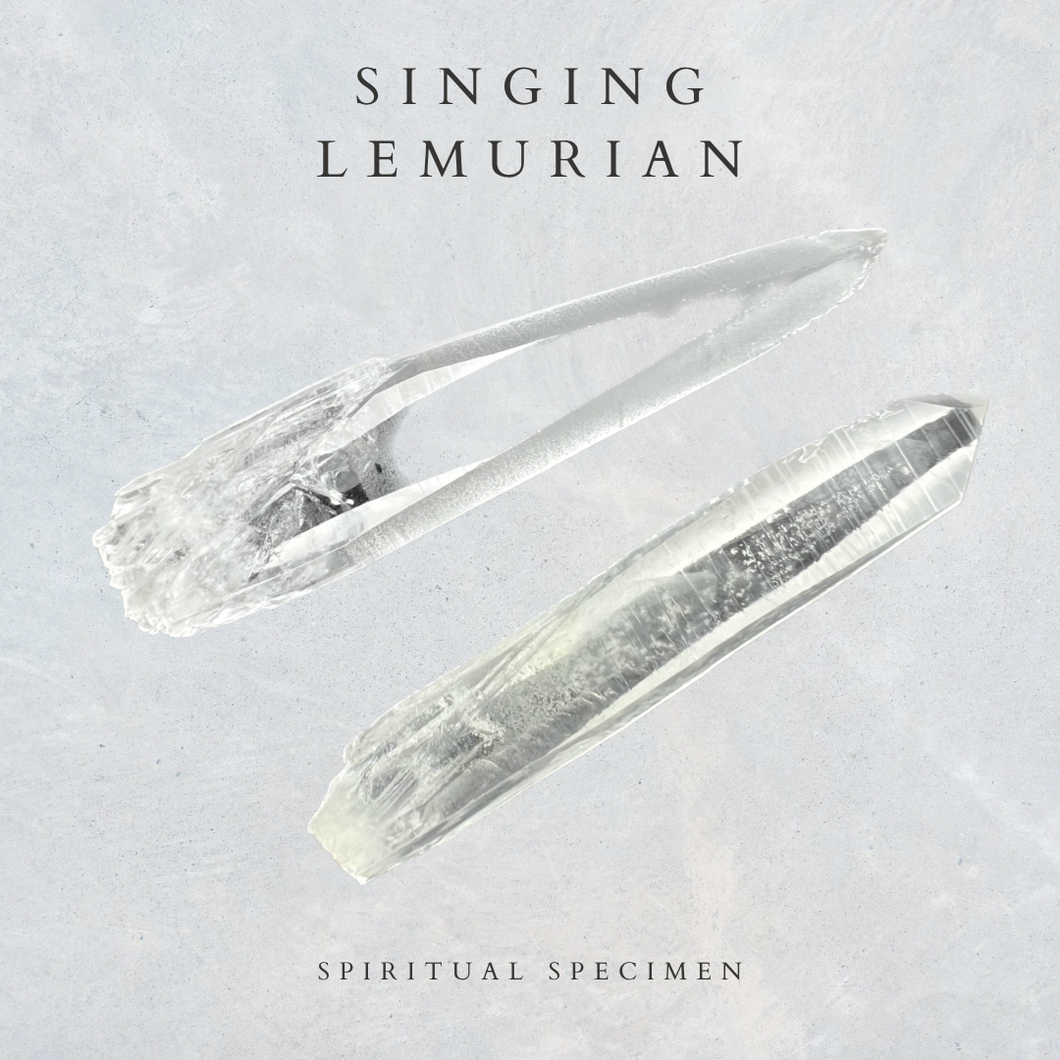 Singing Lemurian Quartz Set