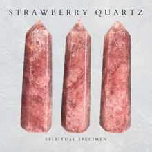 Load image into Gallery viewer, Strawberry Quartz Tower
