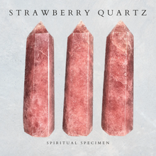 Load image into Gallery viewer, Strawberry Quartz Tower
