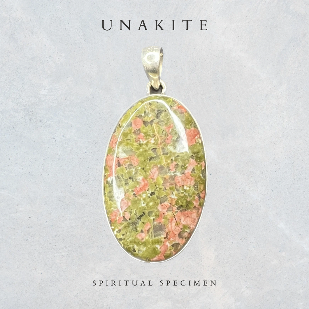 Unakite Pendant