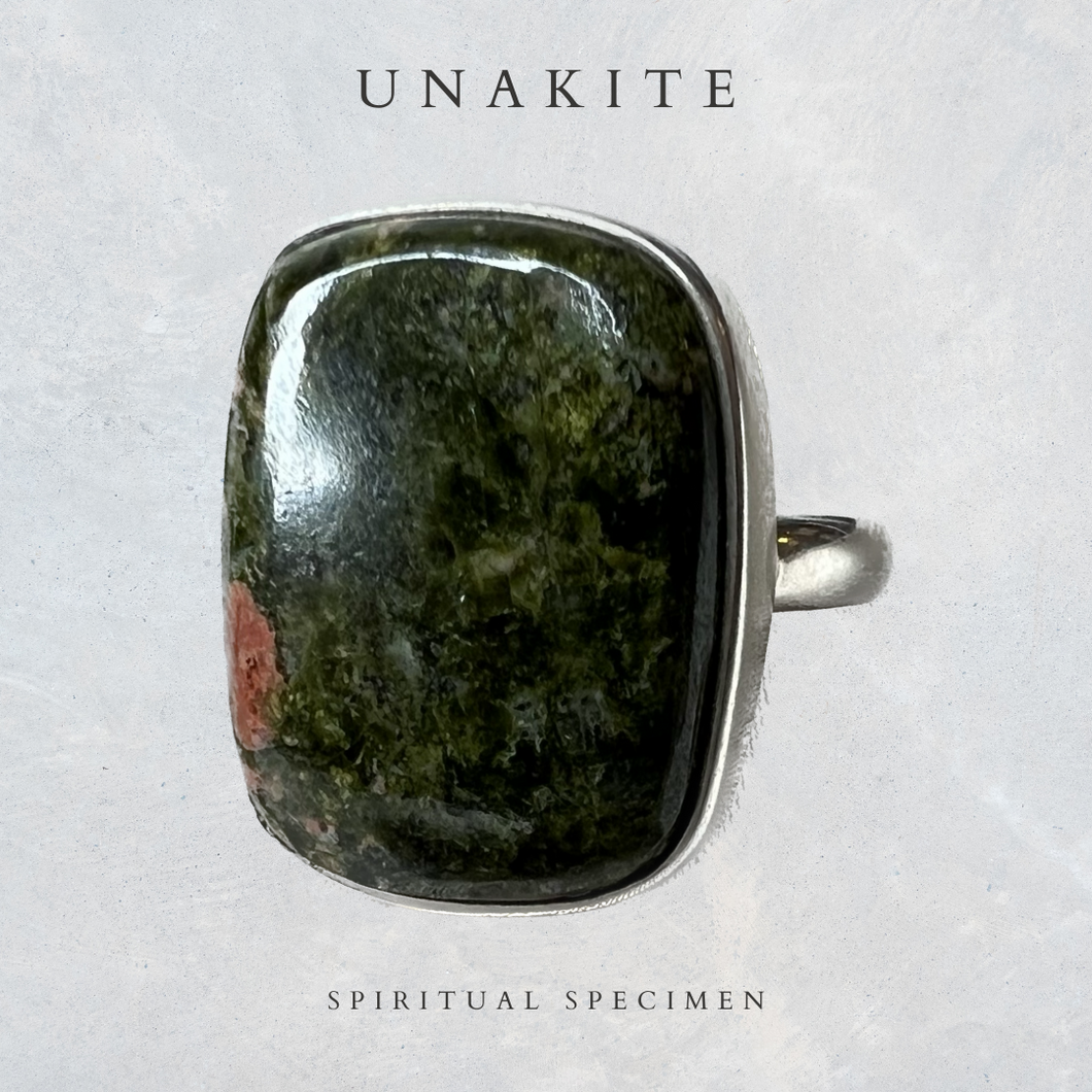 Unakite Ring - 7